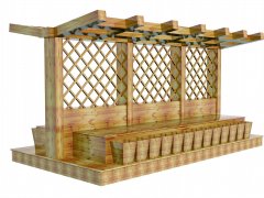 wooden shelf 1