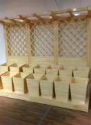 wooden shelf 34