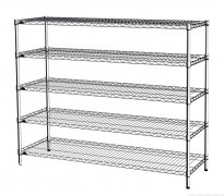 wire chrome display shelf 4