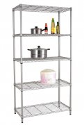 wire chrome display shelf 1