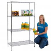wire chrome display shelf 5