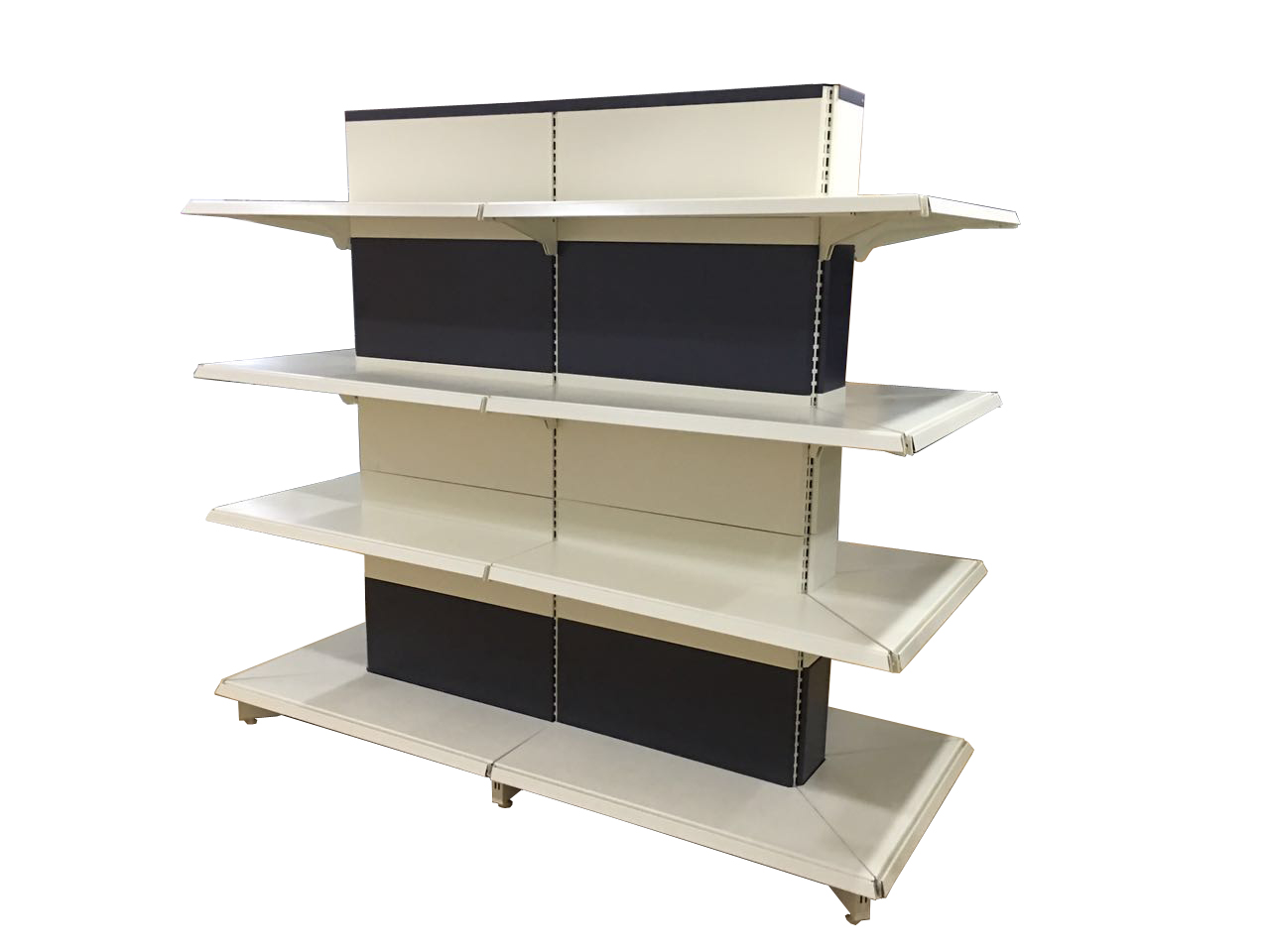Flat back panel shelf 1