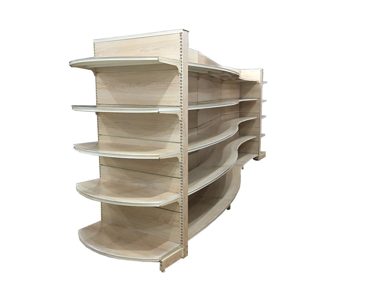 Flat back panel shelf 4