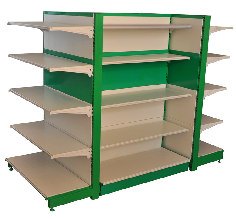 Flat back panel shelf 12