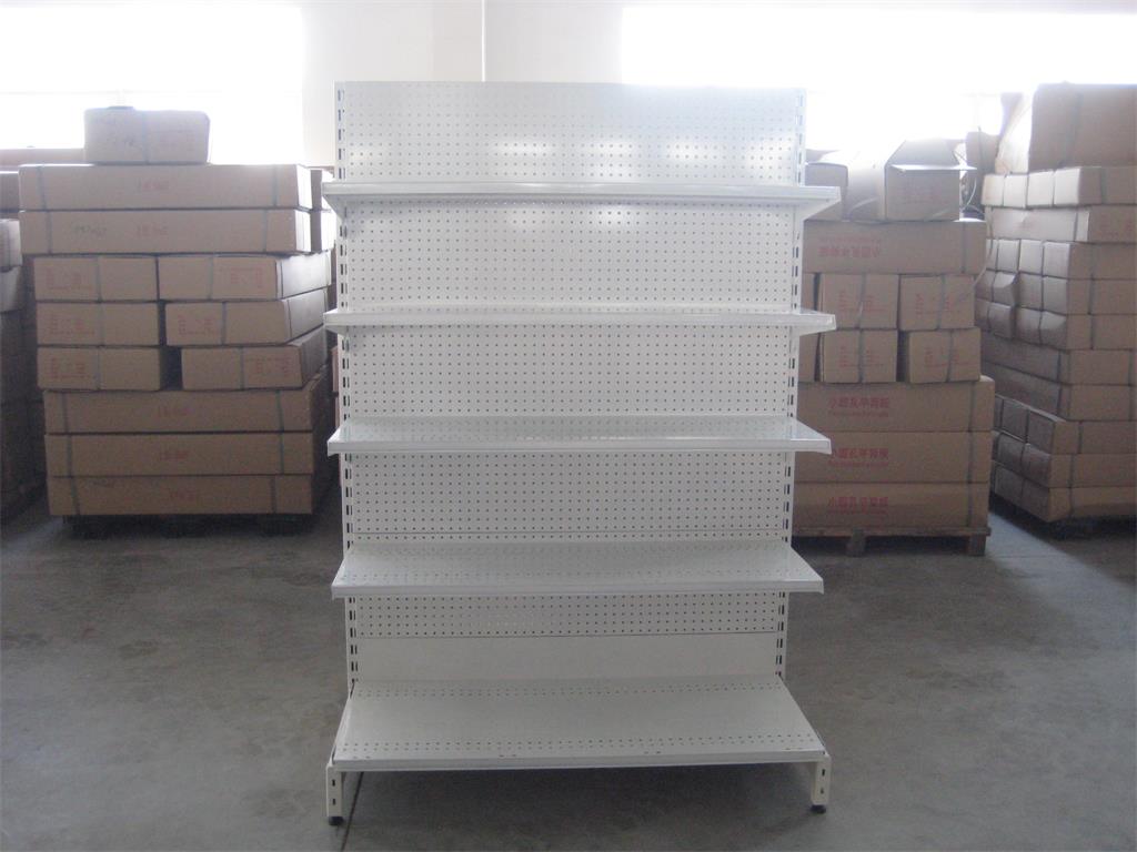 Perforated back panel shelf 2