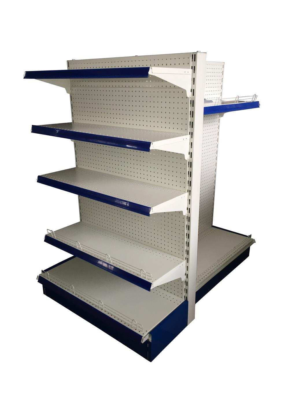 Perforated back panel shelf 4