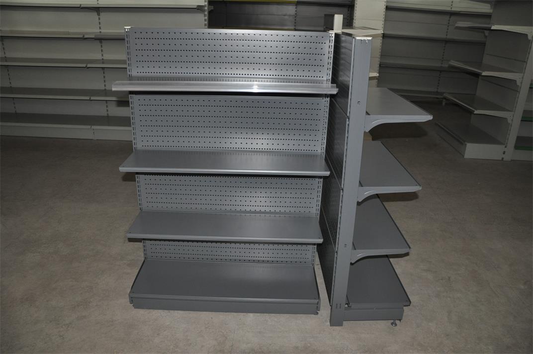 Perforated back panel shelf 5