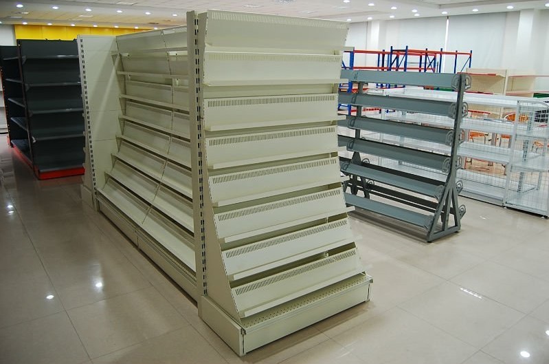 Book and disk shelf 1