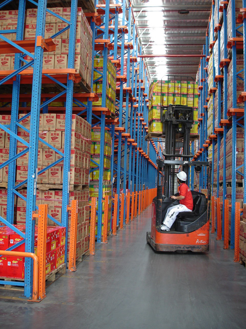Heavy duty warehouse rack 4